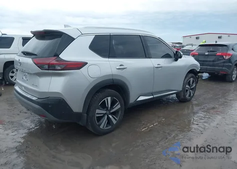 2021 Nissan Rogue Sl Intelligent Awd из США, поврежденный, VIN JN8AT3CB9MW223154